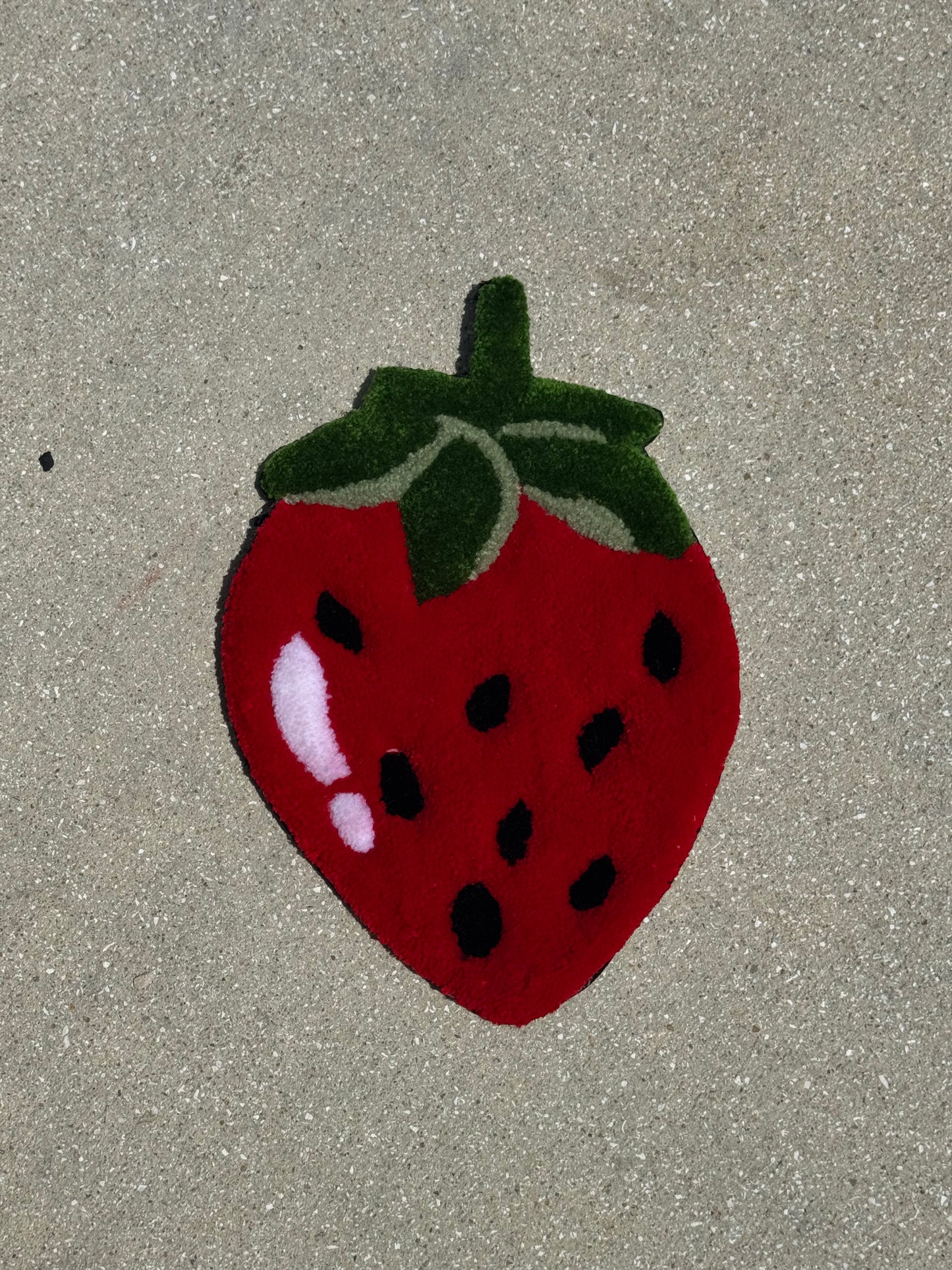 Strawberry Shaped Rug 1.0