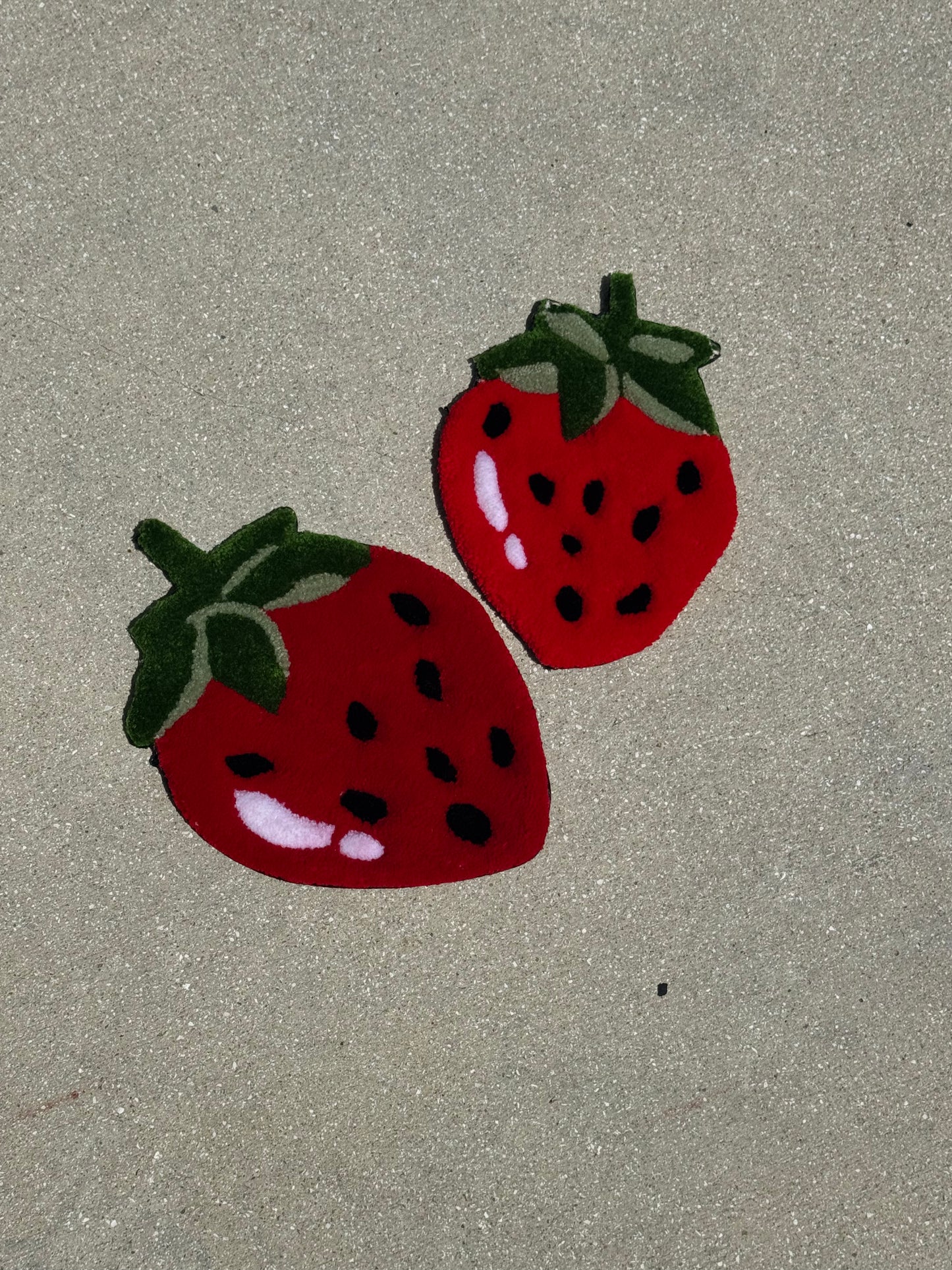 Strawberry Shaped Rug 1.0