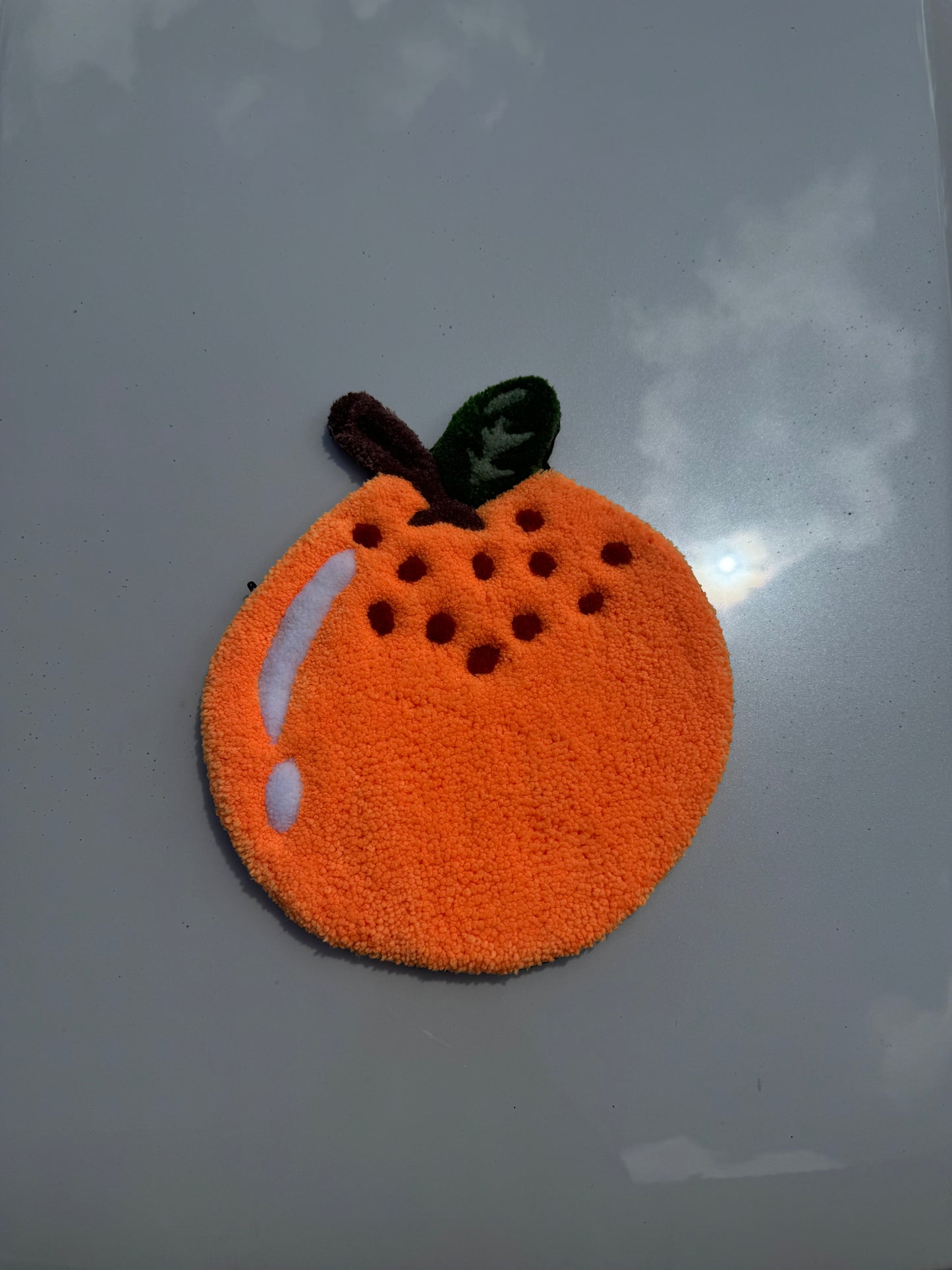 Orange Shaped Rug