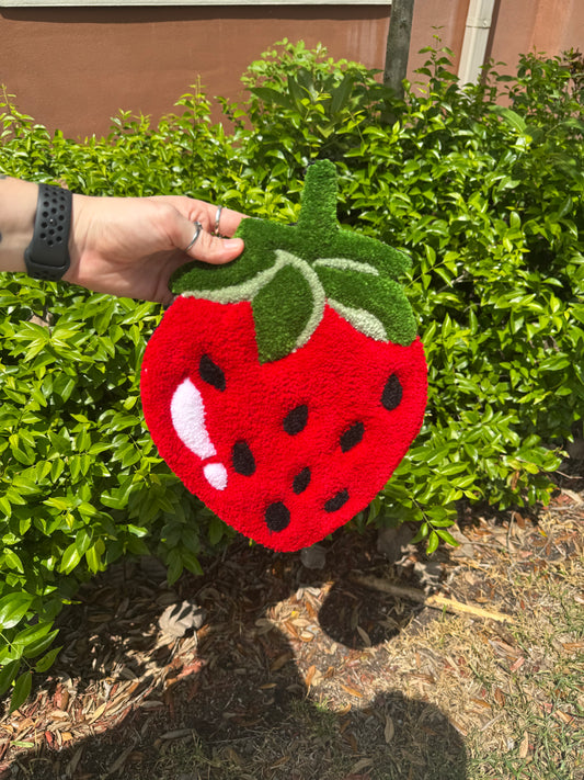 Strawberry Shaped Rug 1.0
