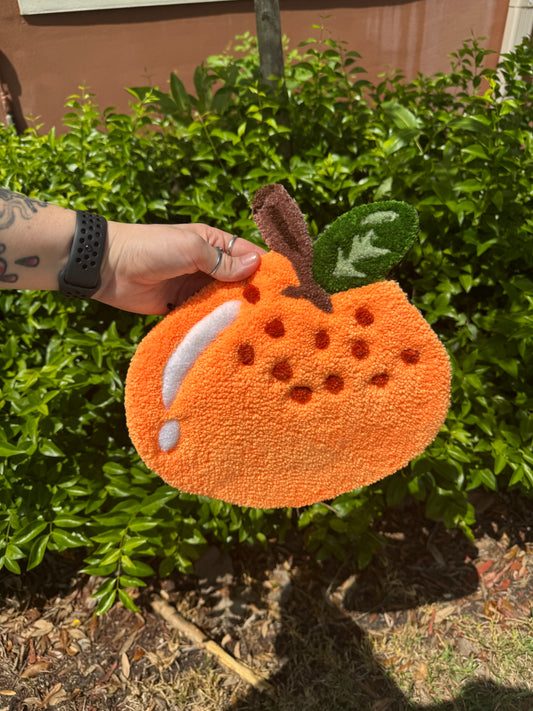Orange Shaped Rug